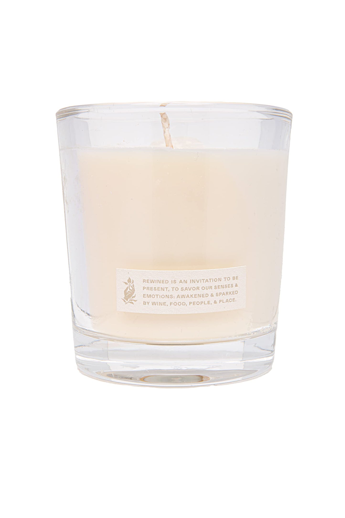 Rewined - Premium Prosecco Scented Candles, 10 oz. - Velvety Smooth, Smoky Scented with Notes of Honeysuckle, Crisp Asian Pear, Fresh Ozone & Honeycomb - Non Toxic Candles