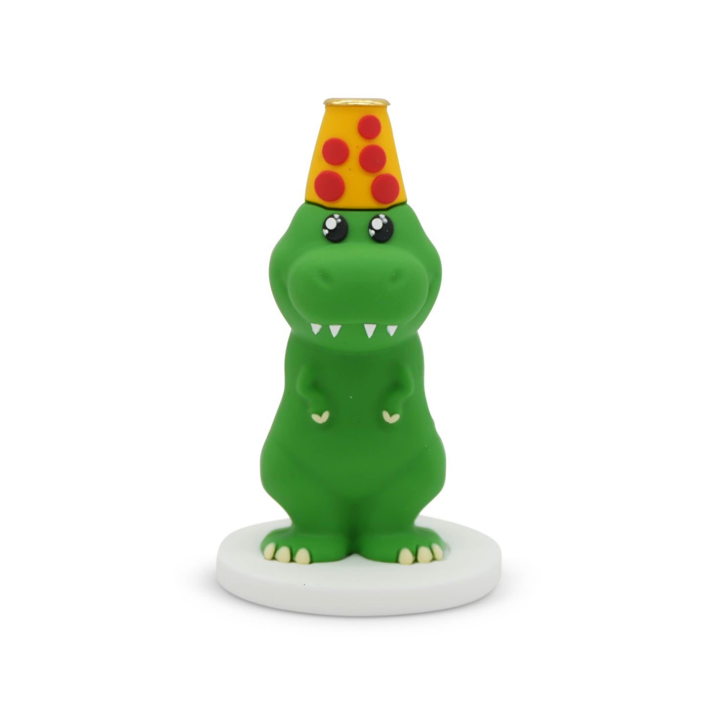 GOOFBALLS Funny Birthday Candle Holder – Humorous Party Decoration & Gag Gift – Quirky Cake Topper for Adults & Friends - Dinosaur