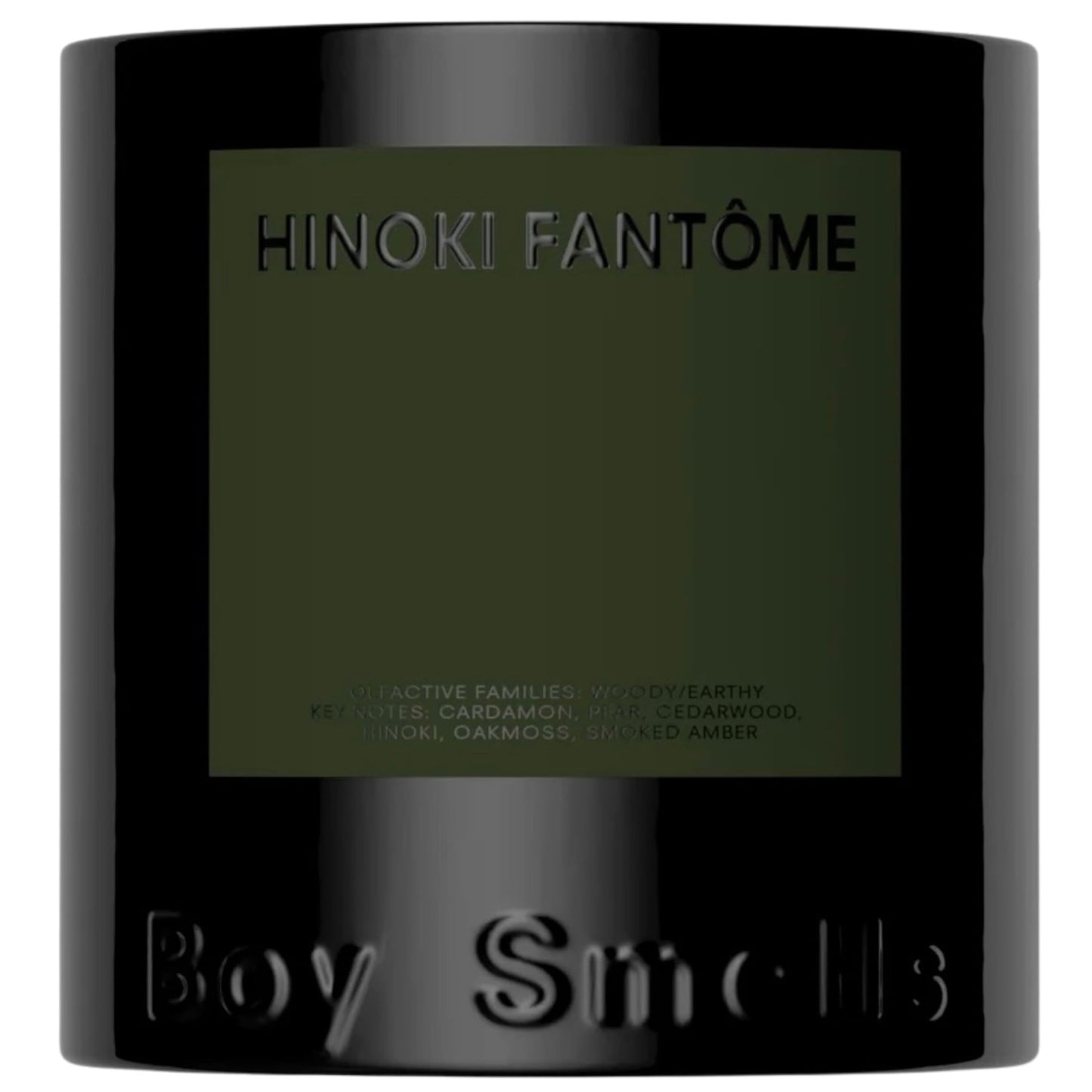 Hinoki Fantôme Scented Candles for Men and Women - 8.5 oz - Soy, Coconut Wax Candle Blend - Aromatic Candles for Home with Japanese Cypress, Jasmine and Smoked Amber - 50-Hour Burn - Cotton Wick.