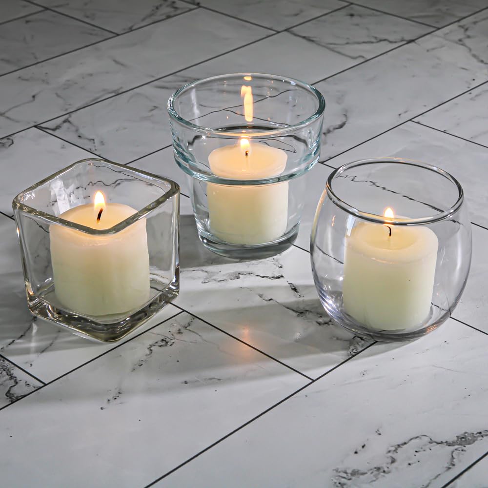 Richland® Votive Candles Unscented Light Ivory 10 Hour Burn Set of 144