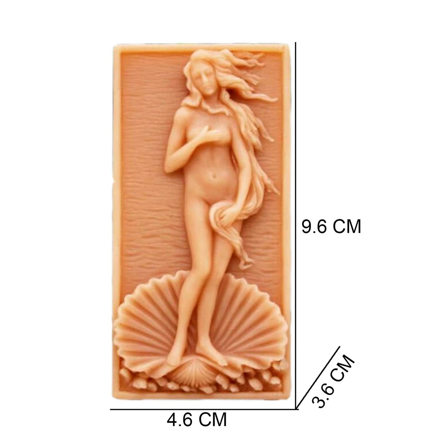 Angle Venus Silicone Soap Molds Soap Molds for Soap Making Silicon Molds for Soaps DIY Craft Handmade Soap Candle Plaster Resin Mould (12306)