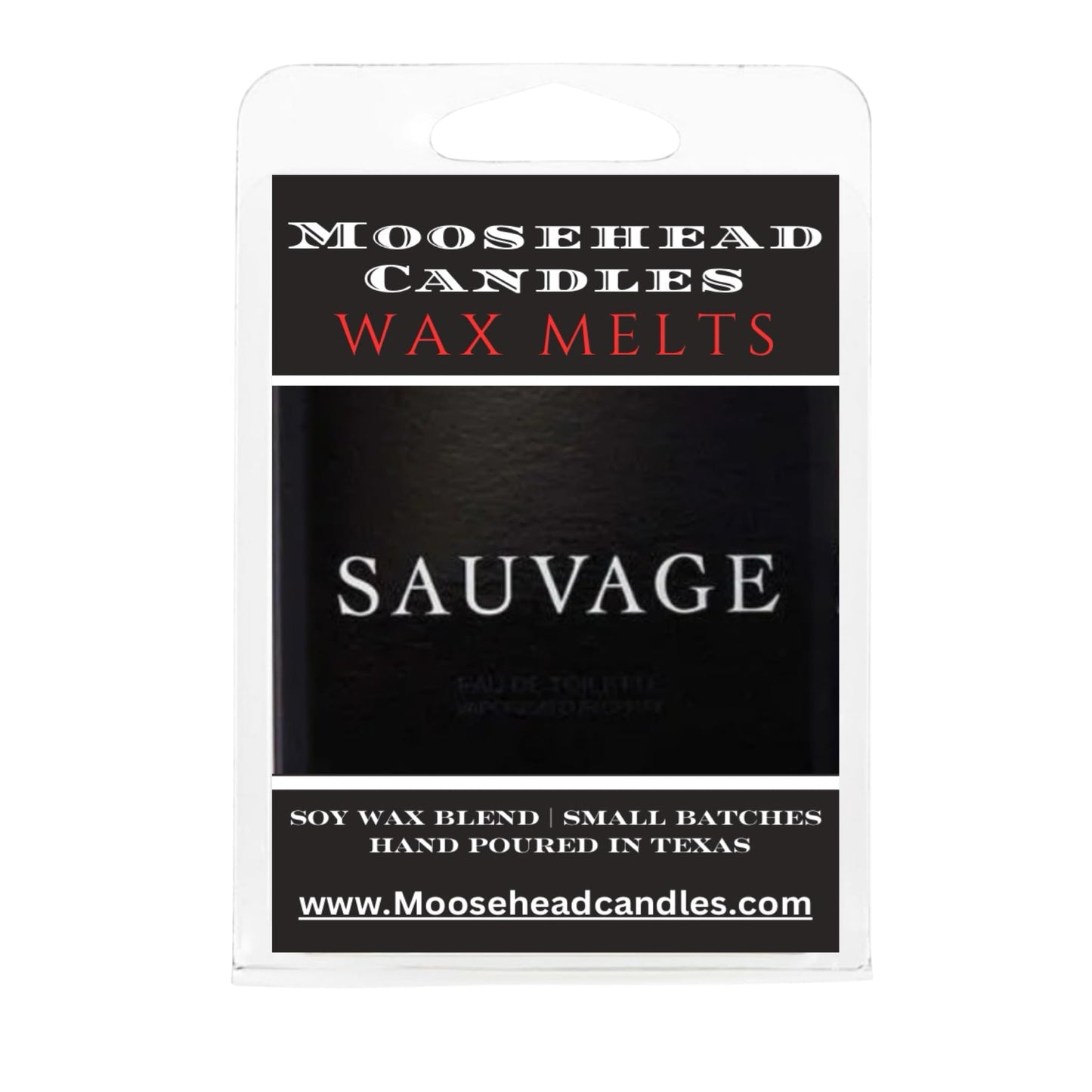 Moosehead candles Sauvage Inspired Wax Melt– Masculine Scented 2.5oz Wax Melts – Cologne & Woodsy Fragrances – Soy Blend – Handmade in USA – Supports Animal Rescue (Sauvage Cologne)