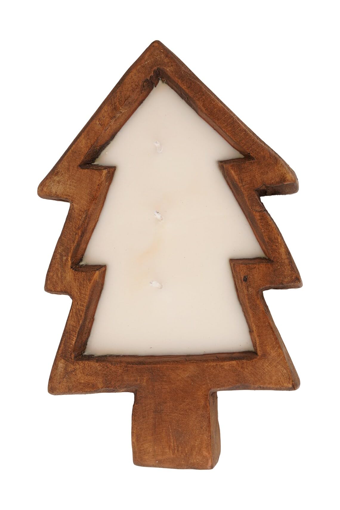Red Barn Candle Company Christmas Tree Wood Bowl Candles | 100% Natural Soy Wax & Essential Oil Infused | Odor Eliminating + Pet Safe | Scented Candle Gifts for Men & Women (3-Wick)