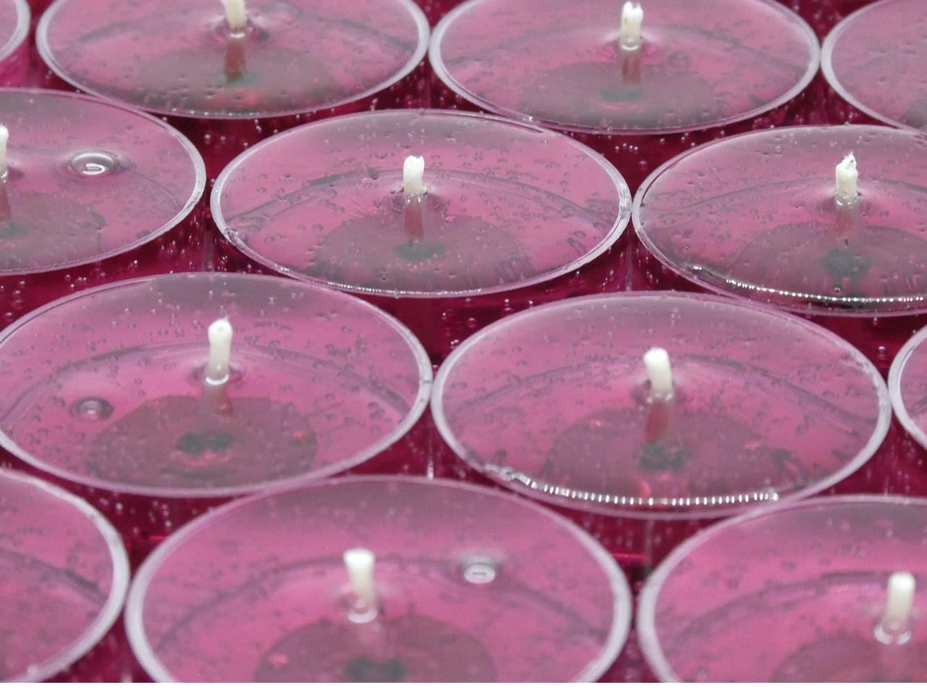 24 Pack of Black Raspberry Vanilla Inspired Scented Gentle Floral Aroma Up to 8 Hour Tea Lights by The Gel Candle Company™