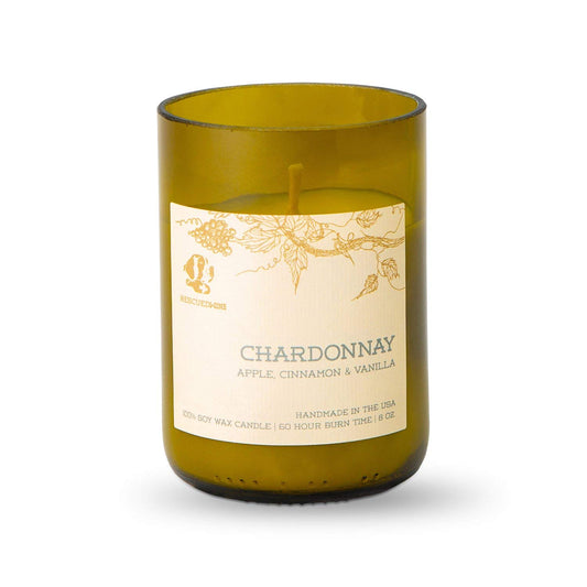 Rescued Wine Chardonnay 8 oz. Soy Candle Balance Collection