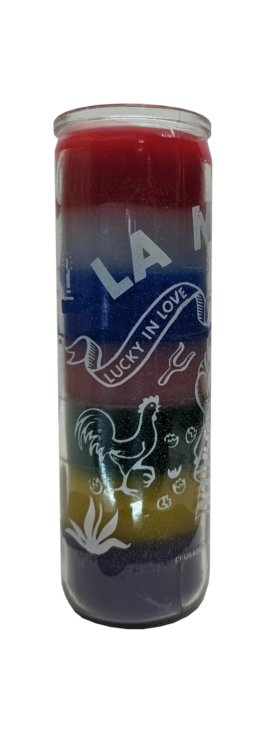 La Madama 7 Color Pillar Candle