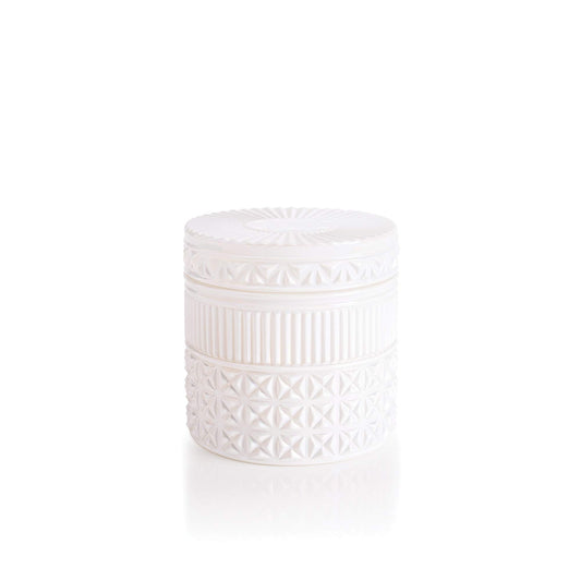 Capri Blue Gilded Muse Faceted Decorative Candle - Scented Candles with Sugared Citrus & Tropical Fruits - Long Lasting Soy Wax Blend - Home Decor Gifts - Volcano (11 Oz)