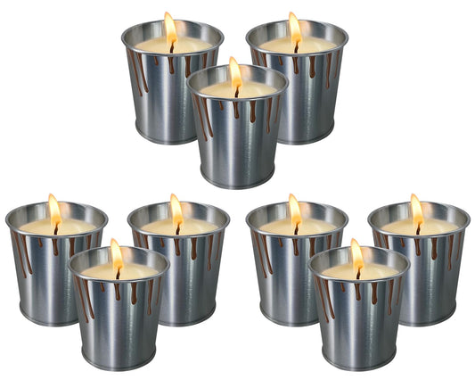 Outdoor Candles, Citronella Candles Outdoor, 9 Pack, Bulk Citronella Candle, for Patio Decor, Outside Table Decor, Camping Accessories