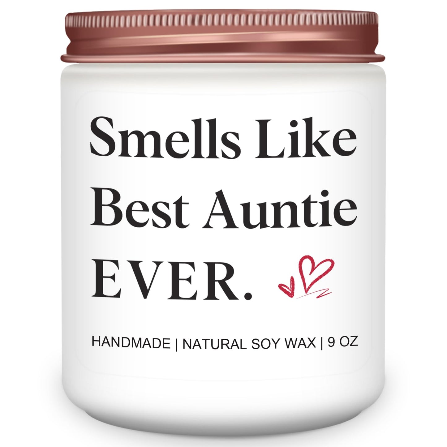 Homsolver Gifts for Aunt, Birthday Mothers Christmas Thanksgiving Gifts for Aunt, Smells Like Best Auntie Ever Scented Candles