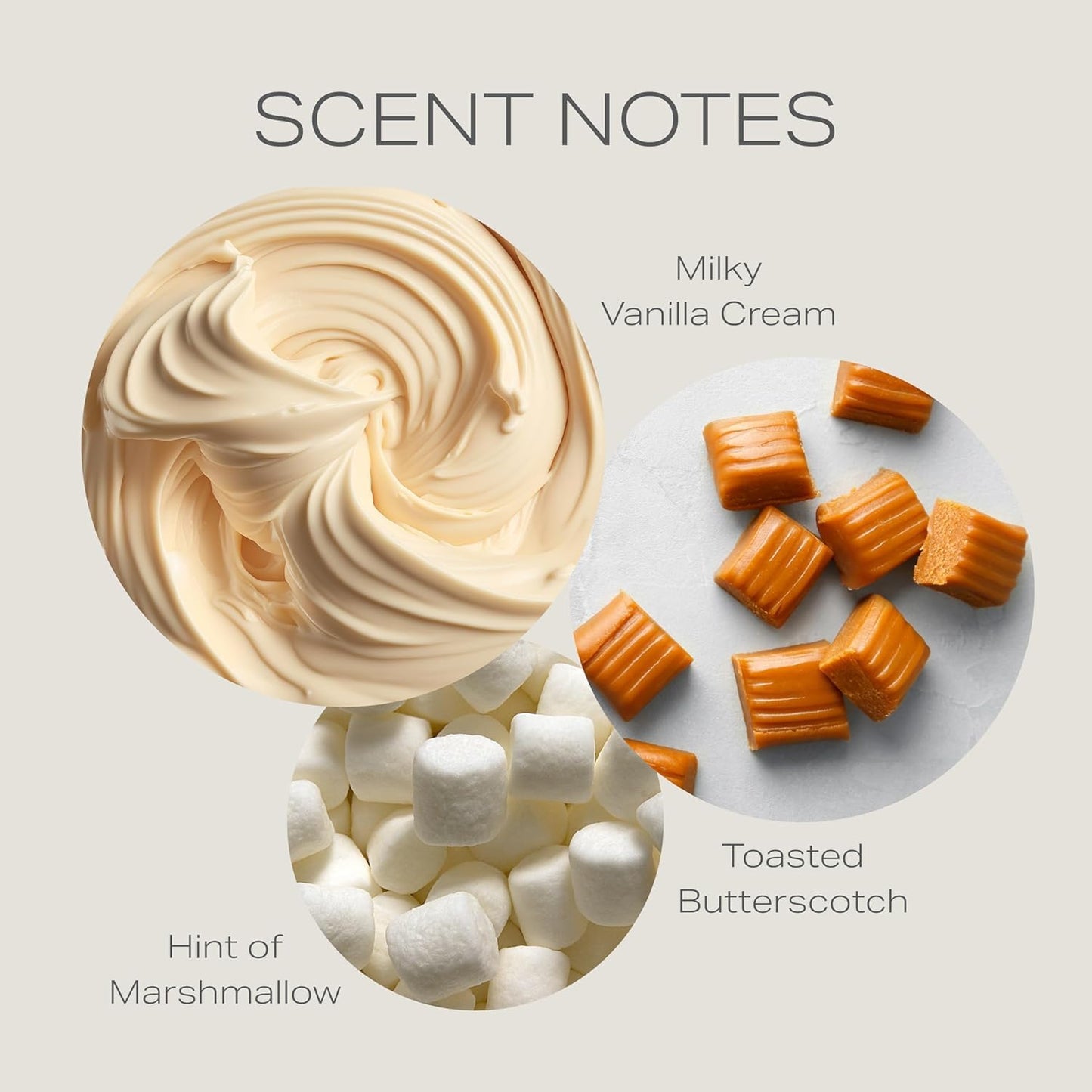 Vanilla Candle; 275g, 55 Hrs Burn Time, Soy Wax White Frosted Jar with Crackling Wooden Wick & Luxury Gift Box: Vanilla Scented Candle by Spotless Candles