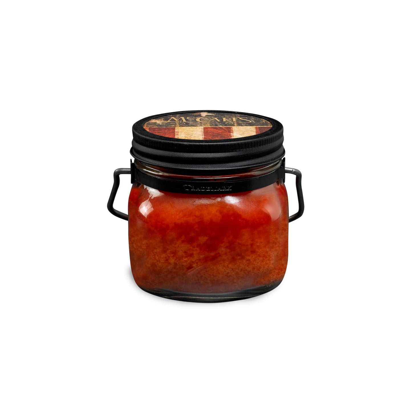 McCall’s Candles | Pumpkin Spice | 16 oz Two-Wick Scented Candle | USA-Poured | Vintage Mason Jar with Carrying Handle | Nutmeg, Cinnamon, Clove & Orange Fall Fragrance