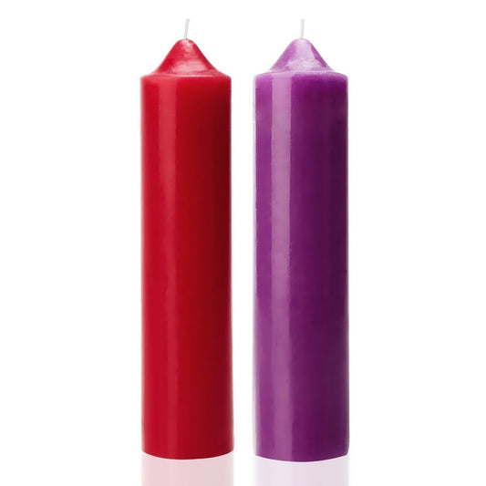 Low Temperature Candles Low Heat Candle, EROKAY Romantic Candles for Home Decro(2PCS)