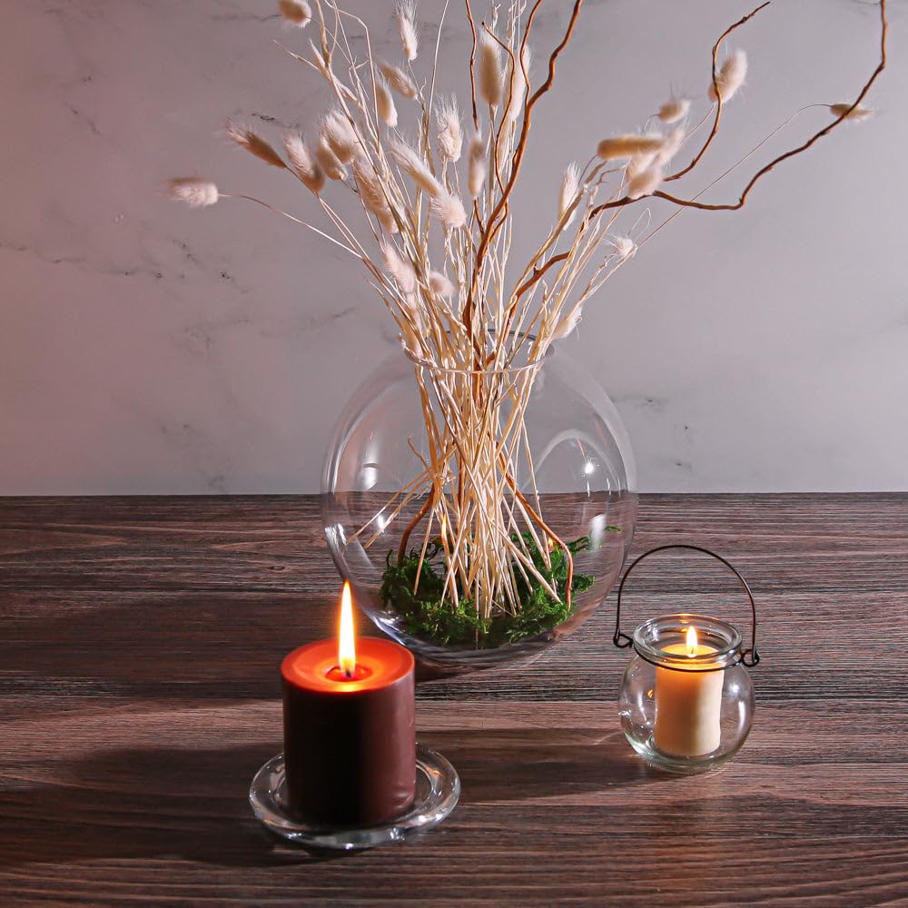 Richland® 3" X 3" Hand Poured Brown Pillar Candle (1)