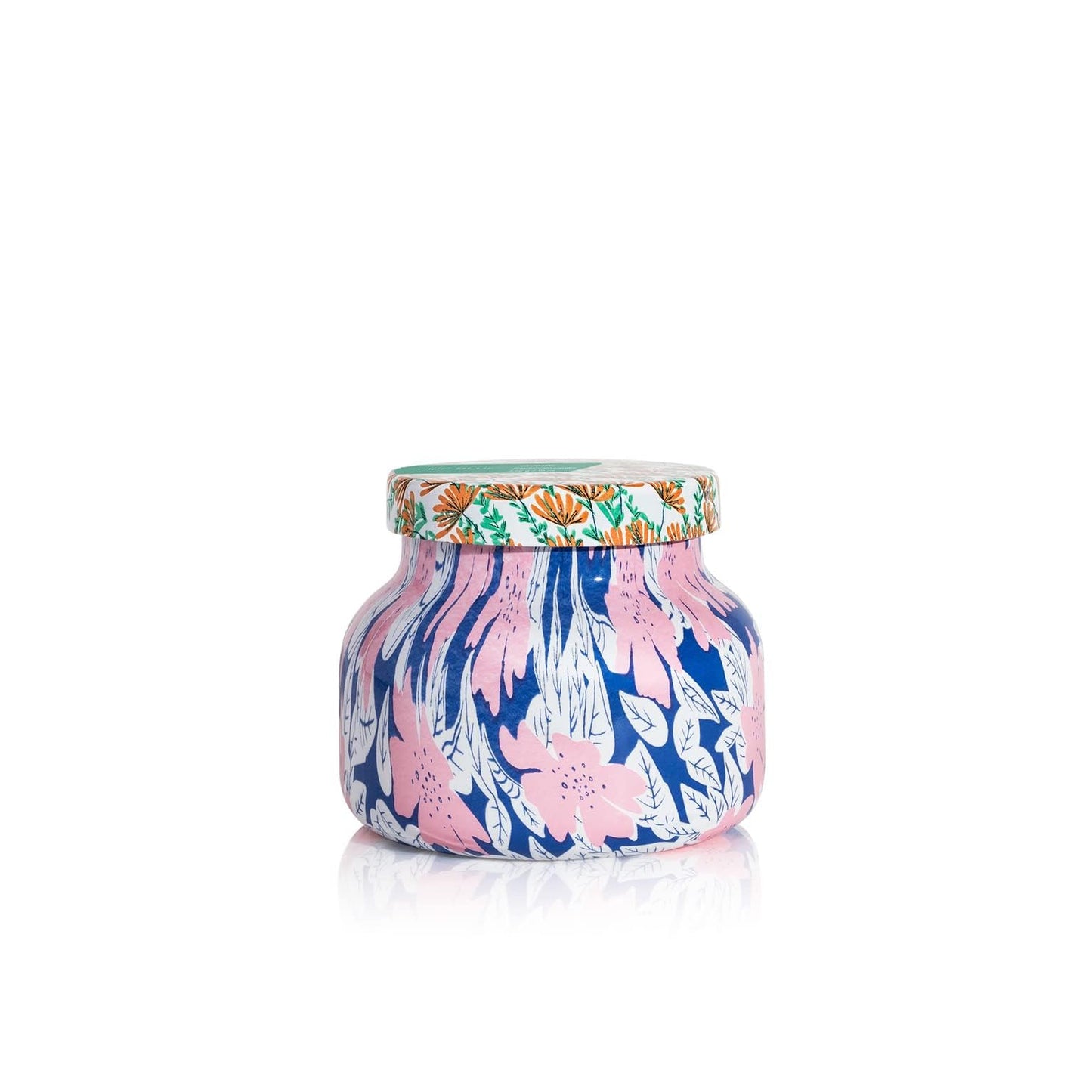 Capri Blue Scented Candles - Pattern Play Glass Jar Candles - Long Lasting Soy Wax Blend - Luxury Home Decor - Notes of Tropical Fruits & Sugared Citrus - Gifts for Women (Volcano, 8 oz)
