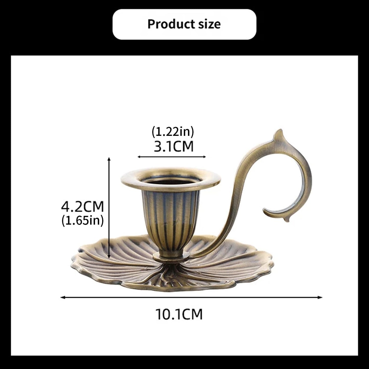 Retro Metal Taper Candlestick Holders for Wedding Christmas Table Centerpiece Decor Home Decors Centerpieces for Table