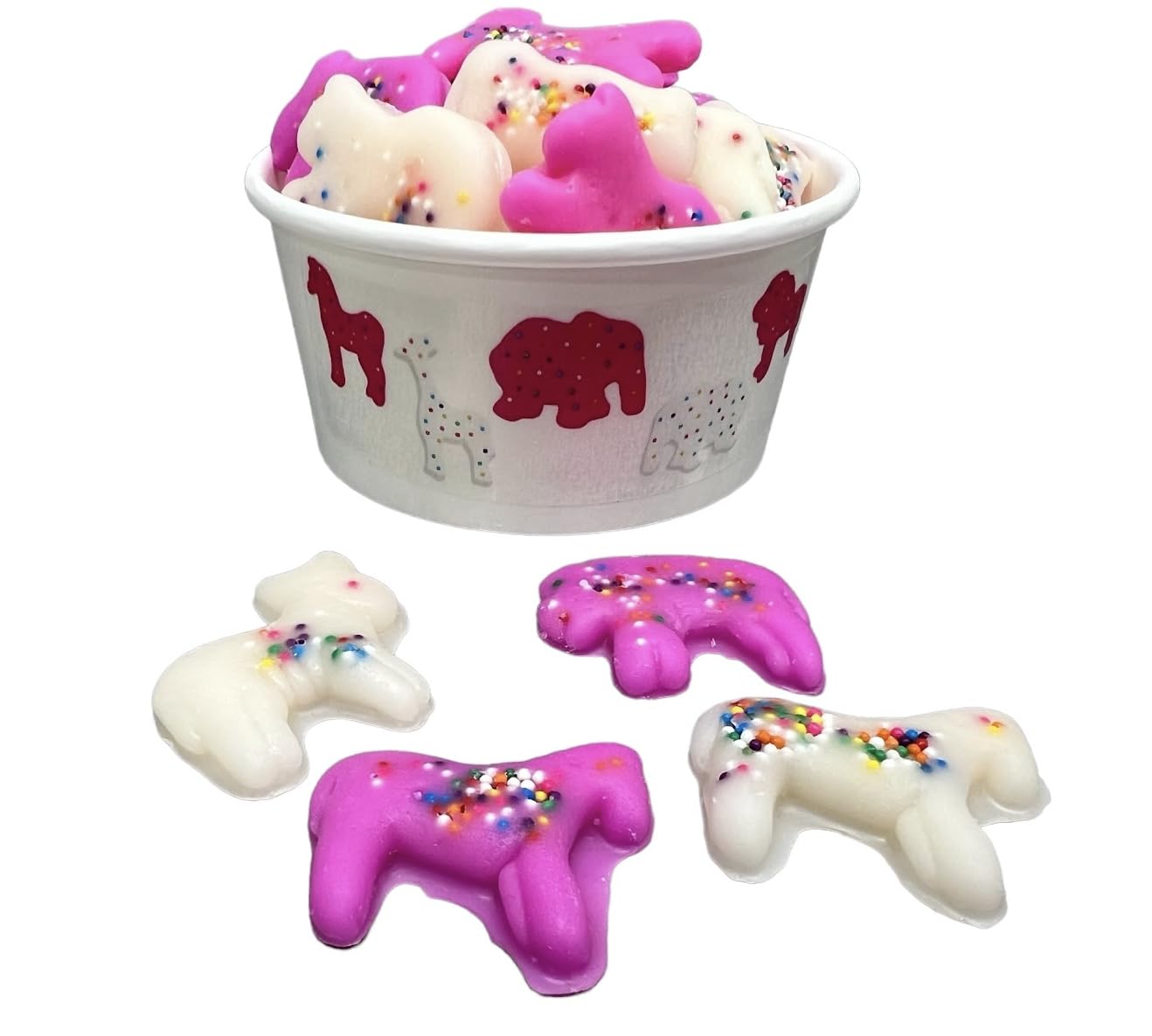 FROSTED ANIMAL CRACKERS Cookies Wax Melts | Fake Food | Warm Sugar Cookie scent | 3 oz