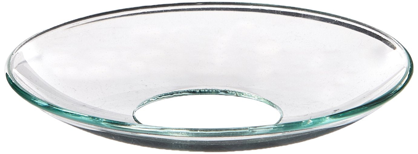 Biedermann & Sons Candle Bobeches (Set of 12), Deep Clear Glass Drip Protectors, 2.75 Inch Diameter, Fits 7/8 Inch Taper Candles, Candle Wax Catcher Rings for Candlesticks and Table Decor