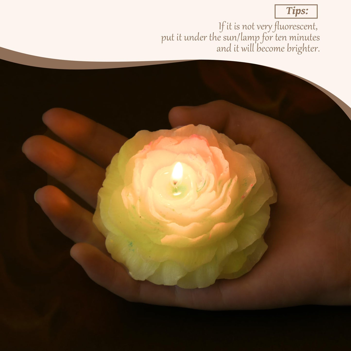 SUPXYC 4PCS Low Temperature Candles, Candle for Wax Play Low Heat, Low Temp Candles Wax Play, Body Safe Candle Waxs Play for Couples Date Night (Peony, Heart, Fluorescence)