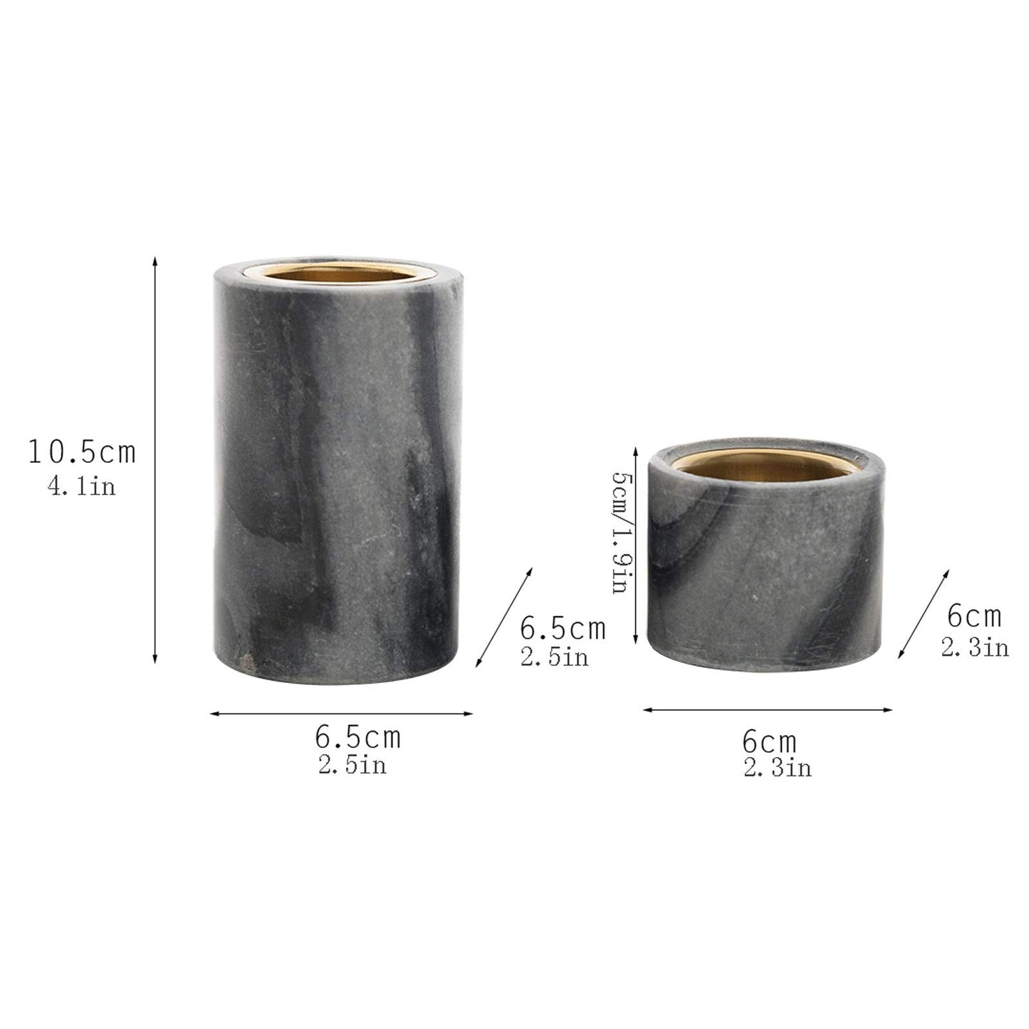 XILIN-1987 Candle Holderss European Modern Candle Holder Marble Candle Stand Living Room Dining Table Candlesticks Ornaments Home Decoration Decorative Candlestick