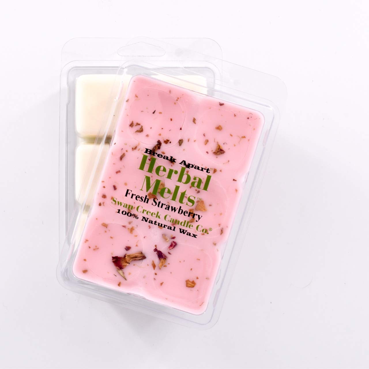 Swan Creek 2223 Swan Creek Candle Co. Herbal Melts Scented Melting Wax - Fresh Strawberry