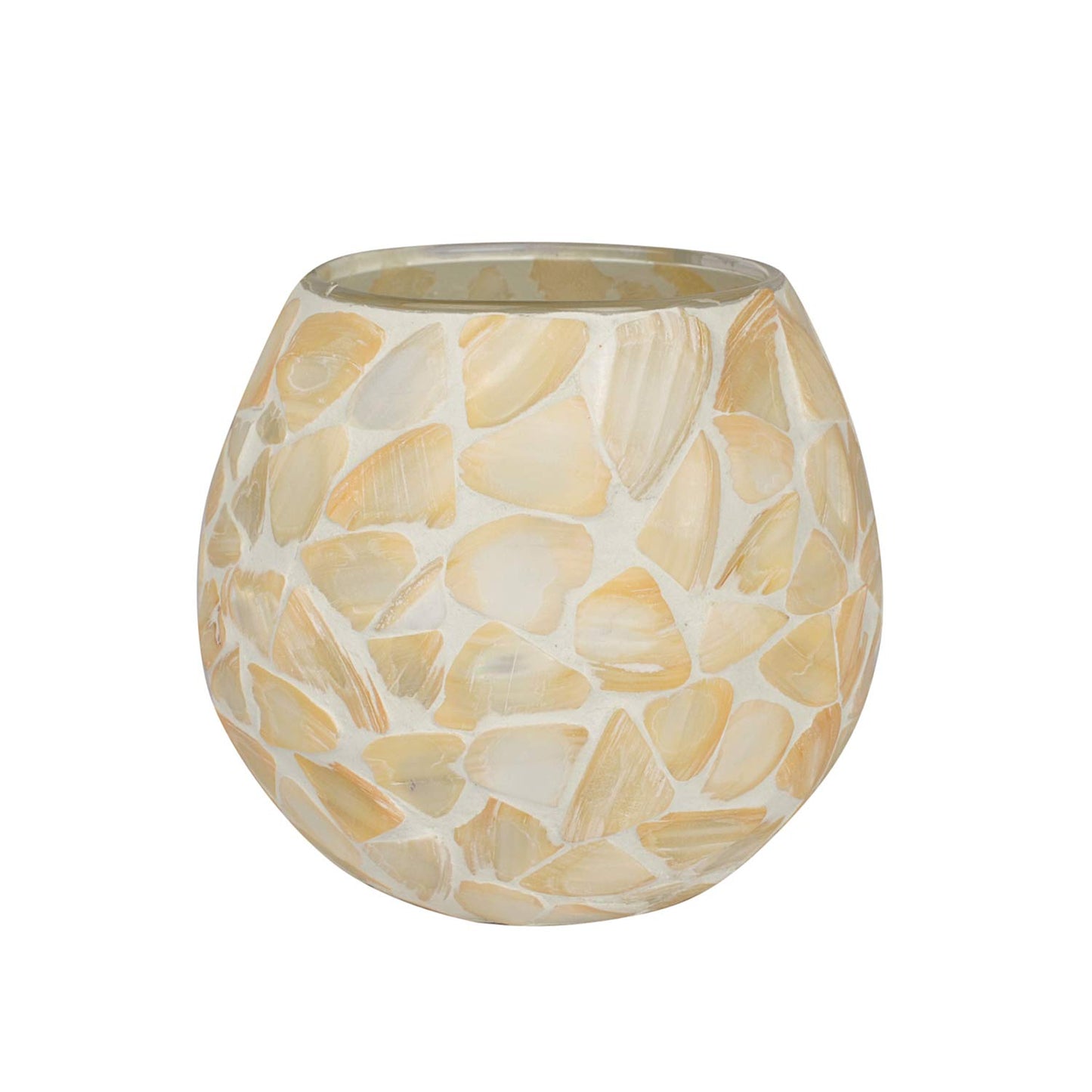 Glass Candle Holder Home & Garden Decoration Votive Light Candle Holder (4x4 Inch)