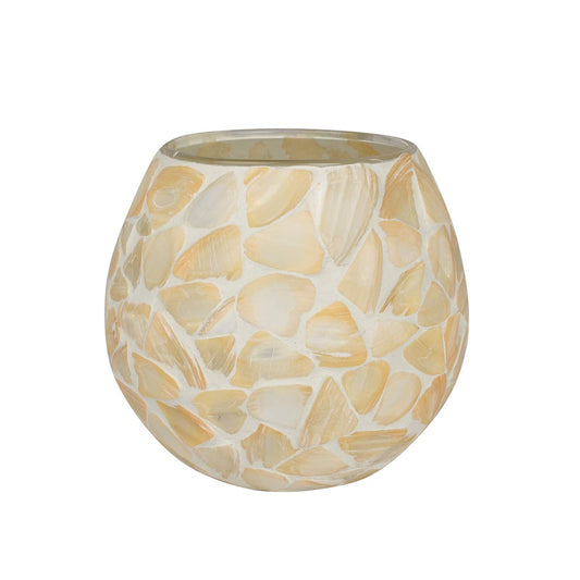 Glass Candle Holder Home & Garden Decoration Votive Light Candle Holder (4x4 Inch)