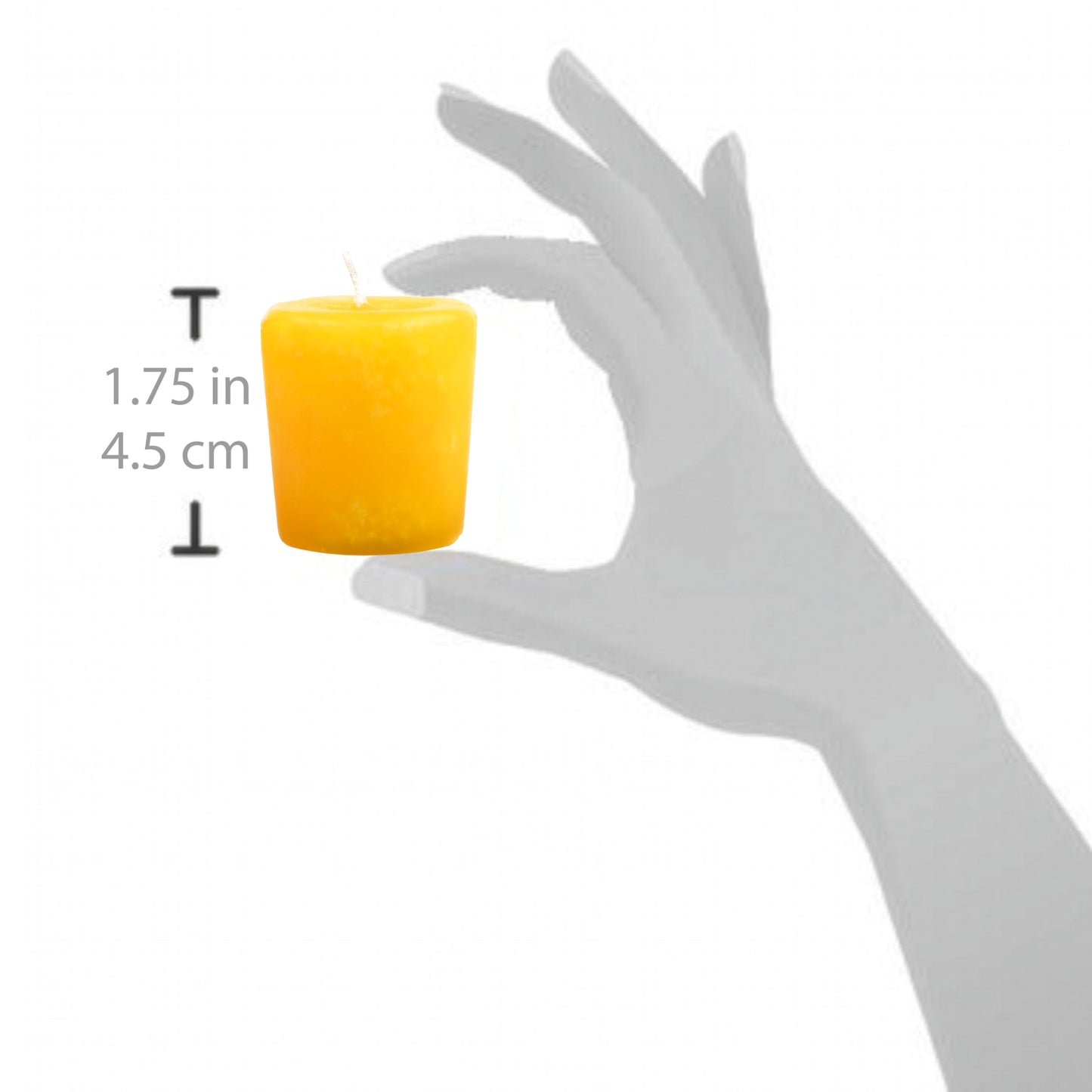 Aroma Naturals Votive Candles Essential Oil Orange Scented, Lavender and Tangerine, 6 Count