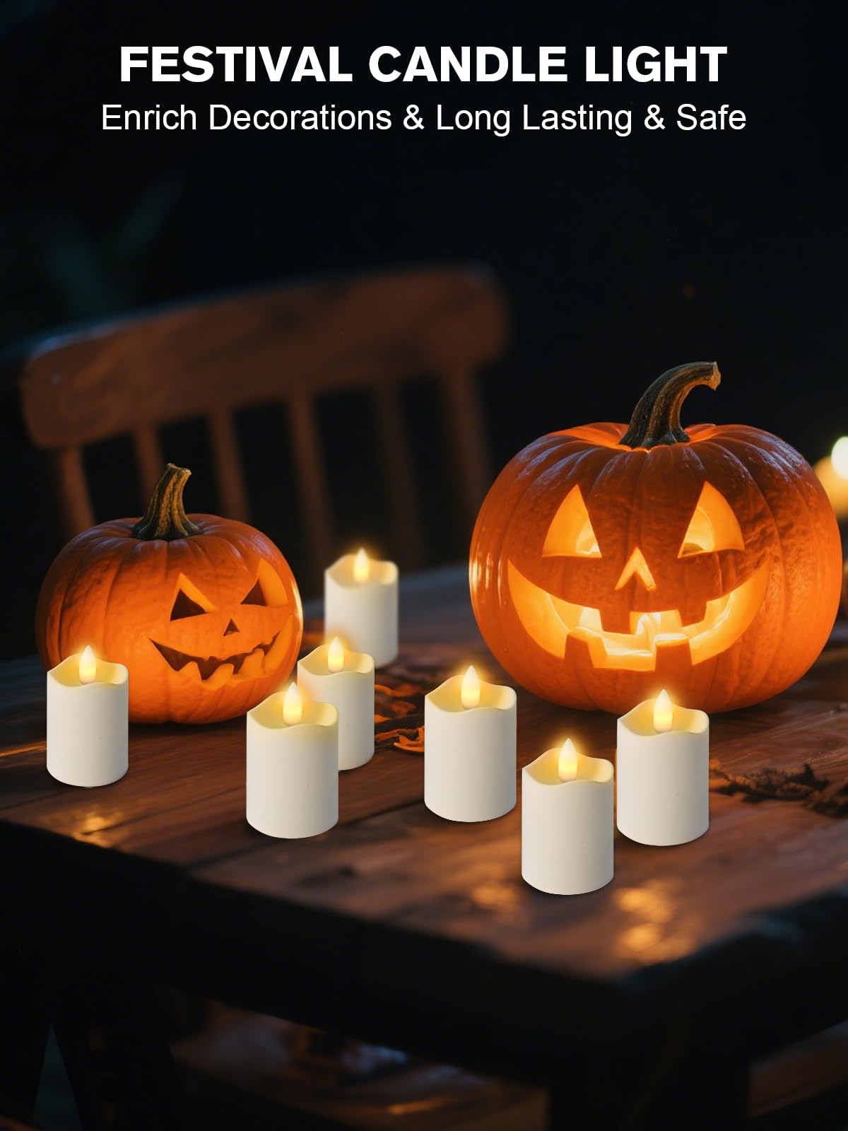 PIDZPOW Rechargeable Flameless Tea Lights Candles with Remote Timer, 1.5" x 2.6" LED Candles with USB Charging Base, Small Votive Candle Electric Fake Candle for Wedding Table Decor Dining (6 Pack)