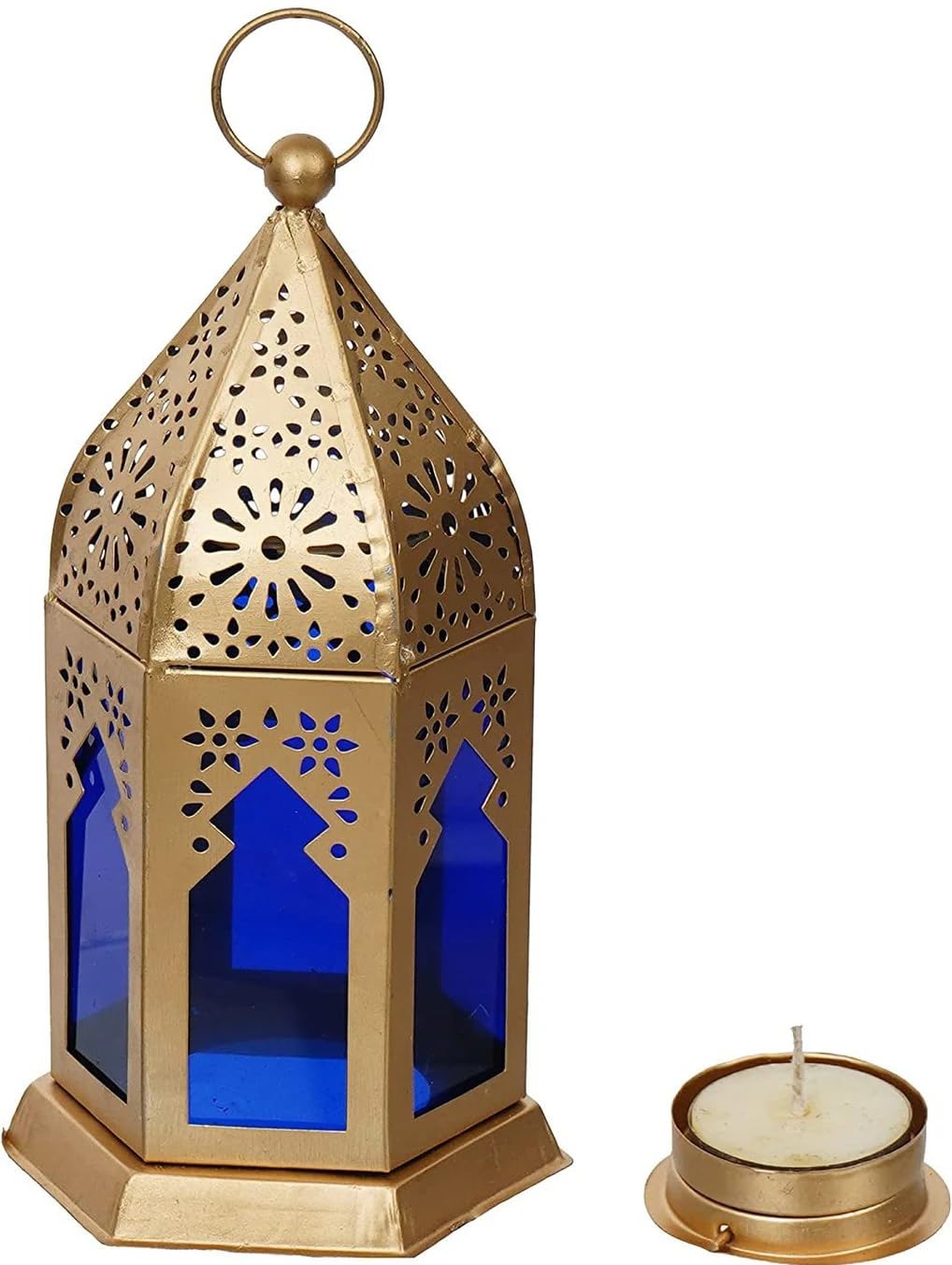 Moroccan Style Lantern Candle Holder Gold Metal Decorative Table Lantern Wedding Centerpiece Home Decor
