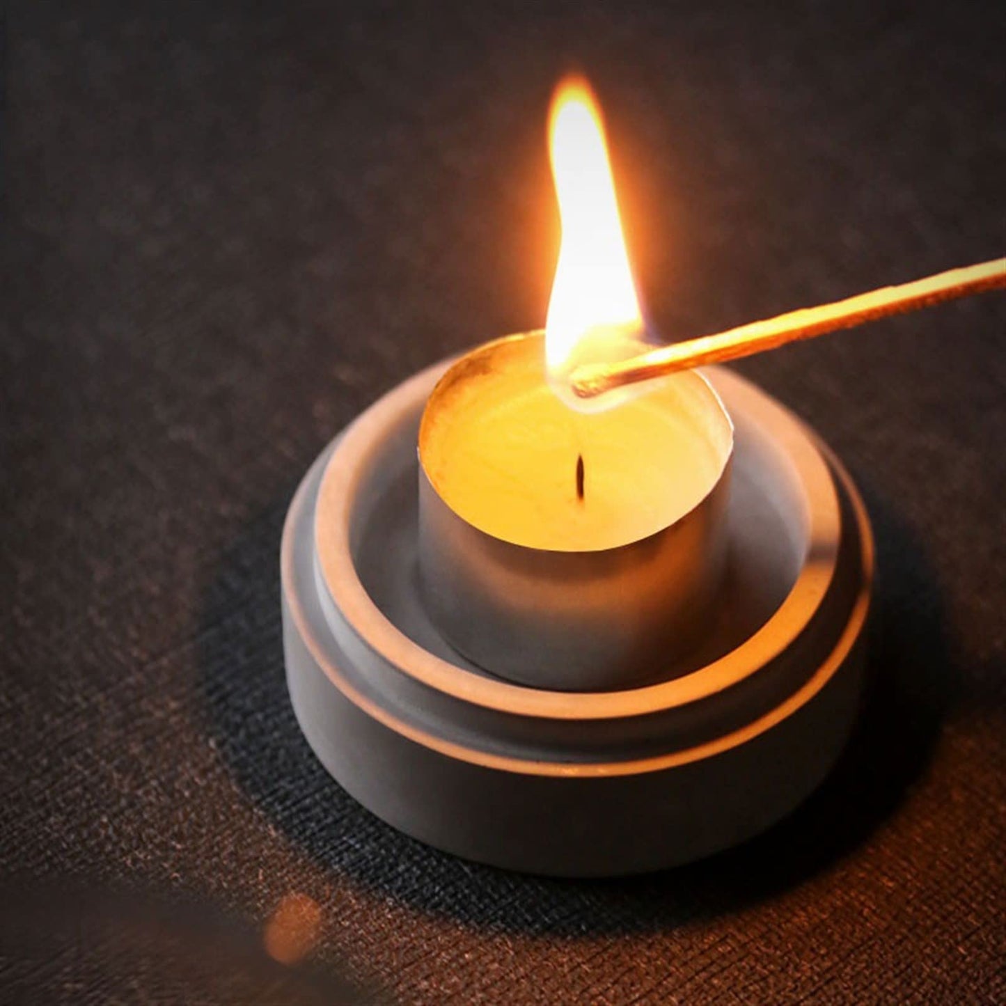Candlestick Holders Aromatherapy Candlestick Table Center Decorative Glass Candle Holder High Temperature Resistant Candle Holders (Size : B)