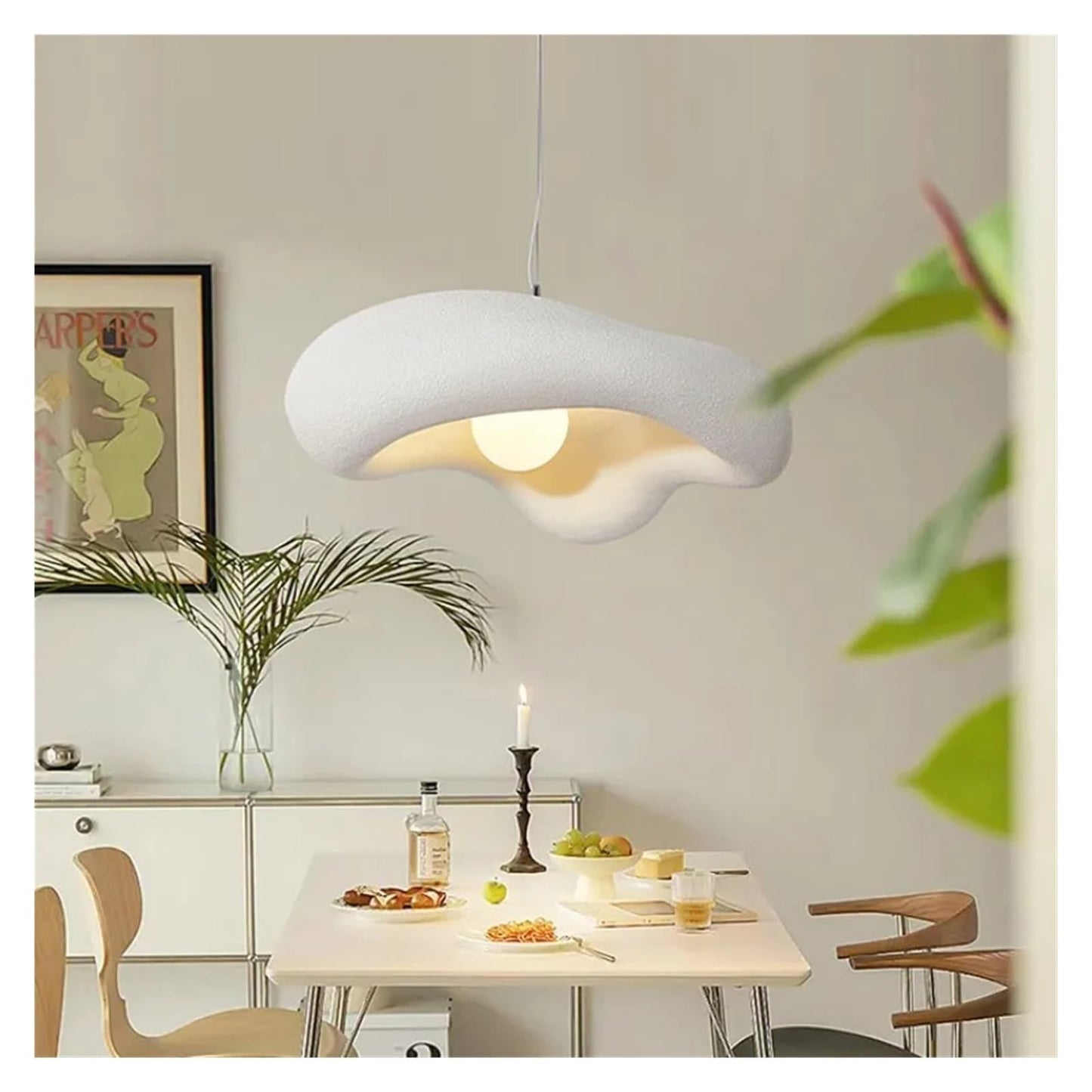 ZYBB Agate Firefly Chandelier Dining Room,Blue G4 Elegant Flush Mount Long Ceiling Light Fixture,24 Light Creativity Colorful Agate Stone During Light-Gold and Colored Agates