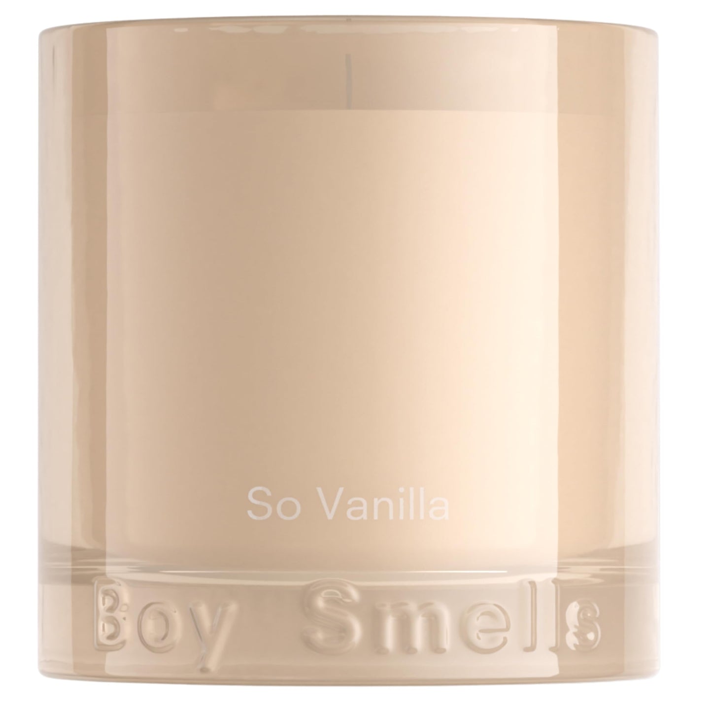 Boy Smells So Vanilla Candle - 8.5 oz - Aromatic Candle for Home with Almond Blossom, Vanilla and Amber - Up to 50-Hour Burn - Cotton Wick