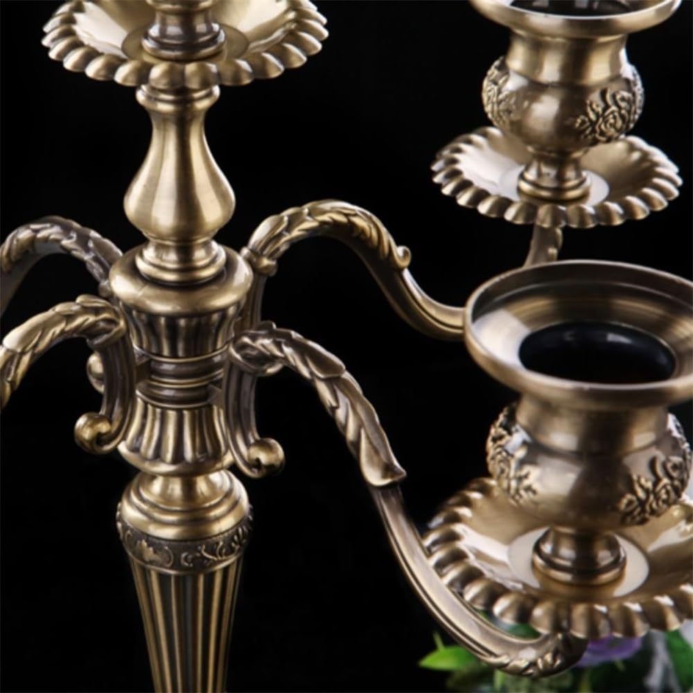 Candlestick Holders Retro Zinc Alloy Candlestick Home Decoration Wedding Candles Dinner Candle Holder Candle Holders