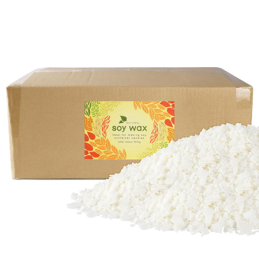 Pure Soy Wax for Making Candle - Pure Nature DIY Soy Wax Flakes -20 Pound Bag…