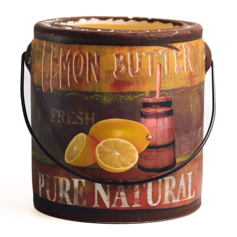 A CHEERFUL GIVER 95hr 20oz Scented Candle - Lemon Butter - Multi-Wick Glass Candle - Gifts For Men and Women