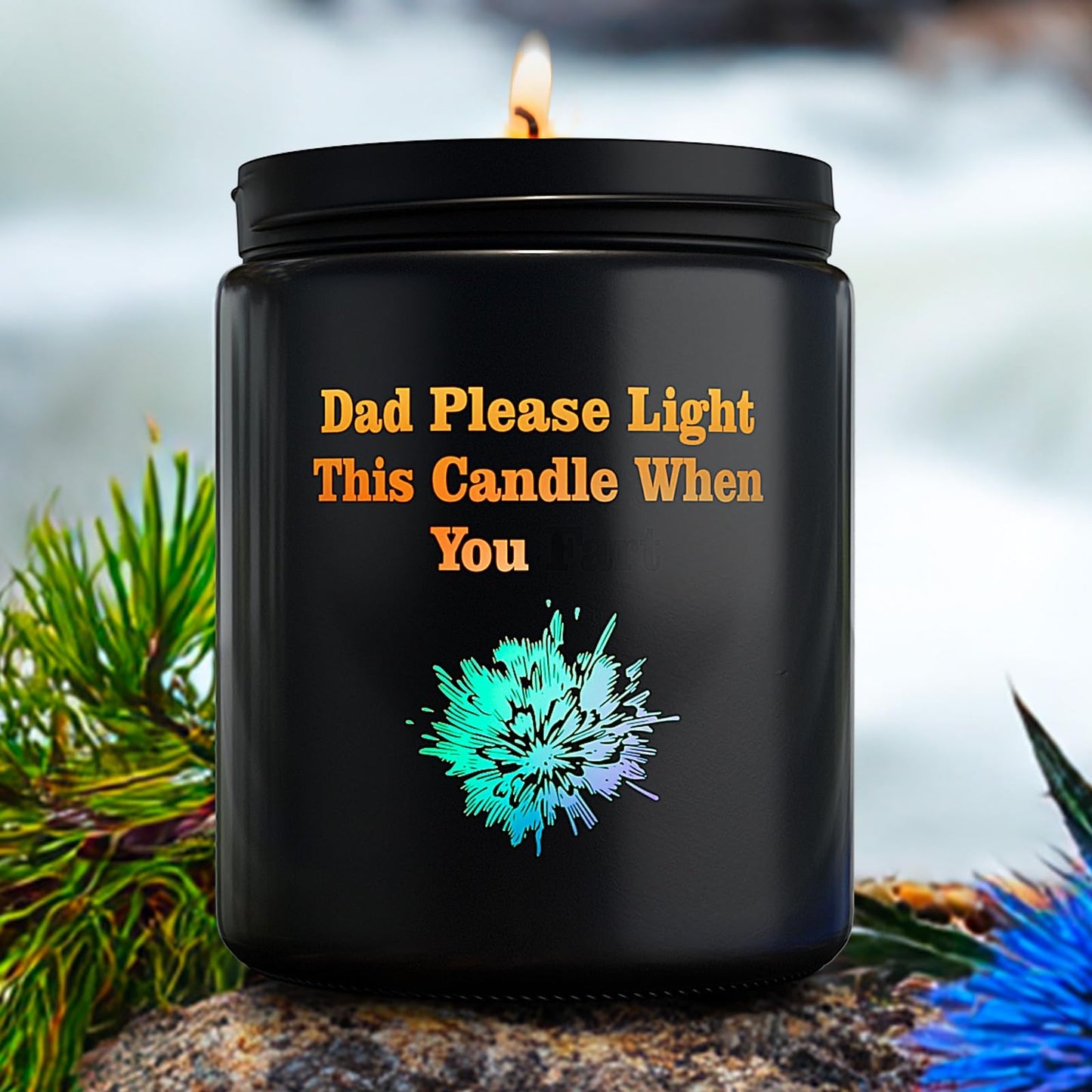 Christmas Candles for Men,Christmas Gifts from Kids, Birthday Xmas Holiday Candle Gifts for Dad,Spice Woody Scented,Perfect for Xmas,New Year,Winter Décor,Over 40 Hours,100% Soy Wax