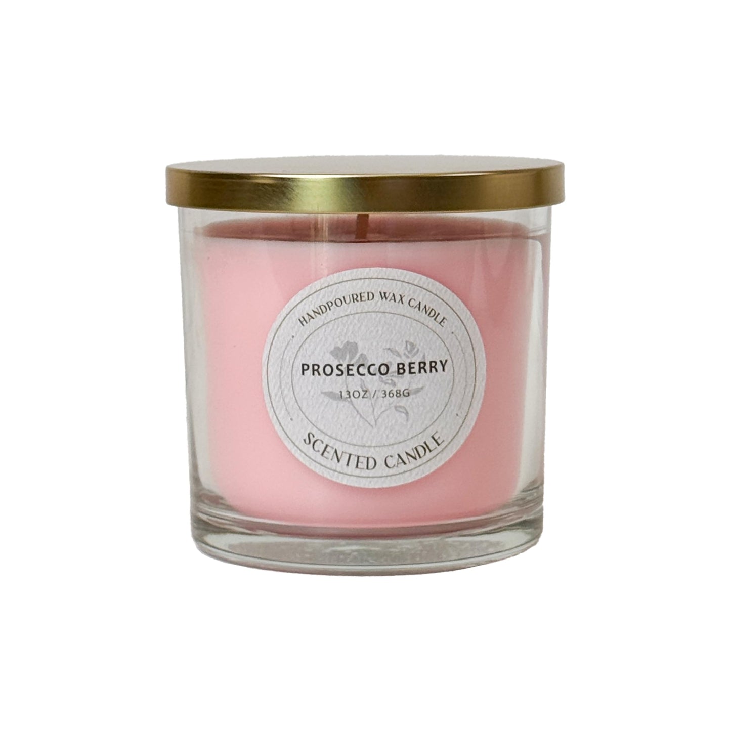 Signature Scented Candle 13oz with Lid – CW Studio Color Sprayed Glass Jar, Clean Burn Soy & Paraffin Wax, Smokeless Long Burn, Home Decor & Gift Giving