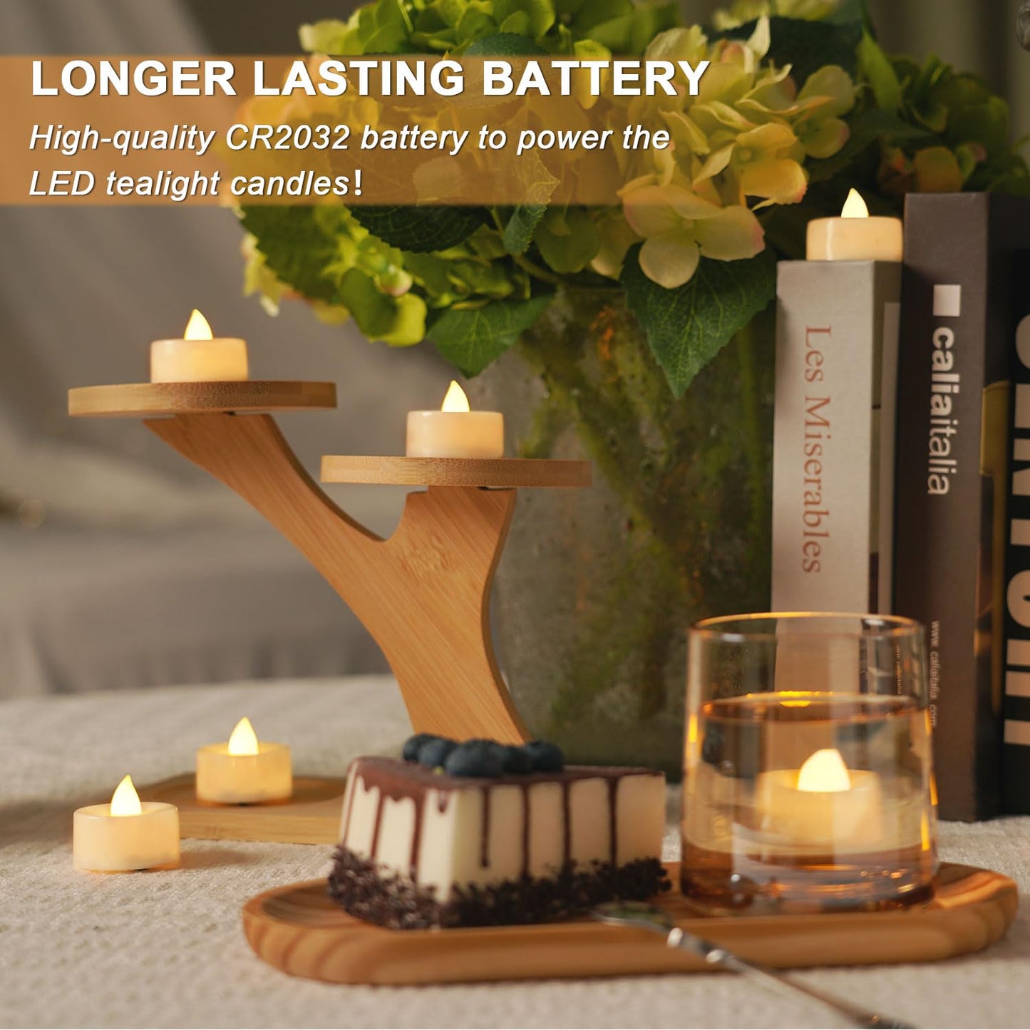 BEICHI 12-Pack Timer Tea Lights Candles Battery Operated, LED Tea Lights with Timer, Built-in 6 Hours Timer Flameless Tea Candle, Tealights Flickering Votive Candles 1.5'' D x 1.3'' H (Warm White)