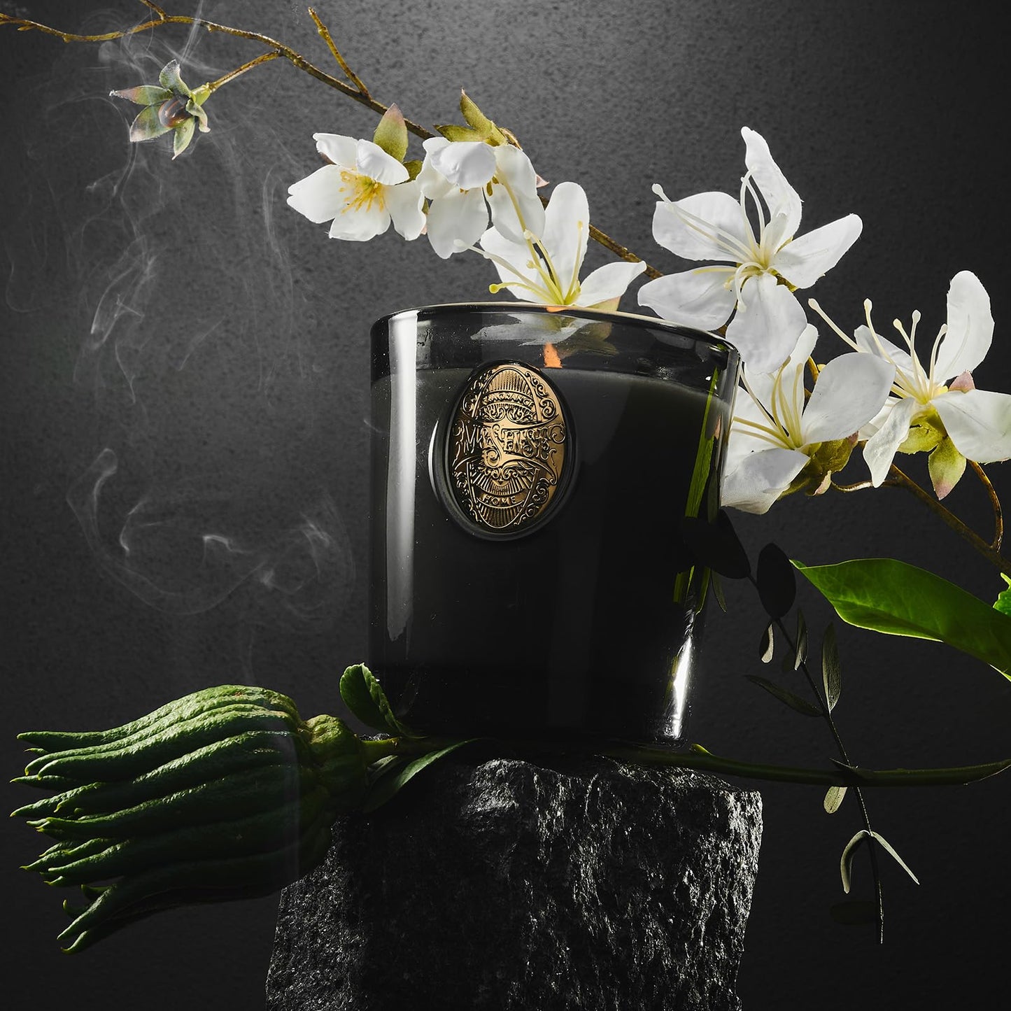 M&SENSE OudWood Intense Scented Candle| Masculine Candles for Home Scented, Gift for Women and Men| 9.2 oz Soy Wax Candle for Relaxation, Gifting