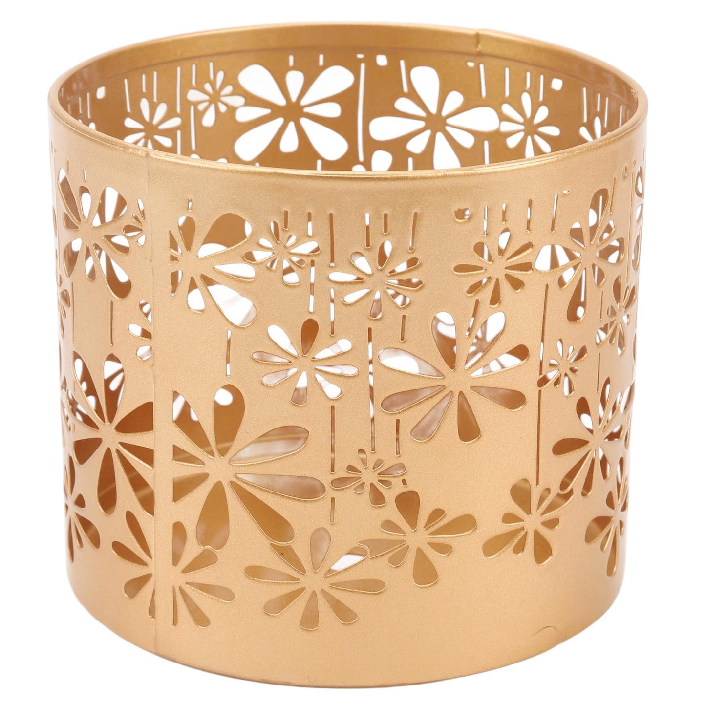 Metal Candle Holder, Hollow Out Decorative Candle Cage Tealights Holder Candlestick Stand for Table Centerpieces Fireplace Wedding Party