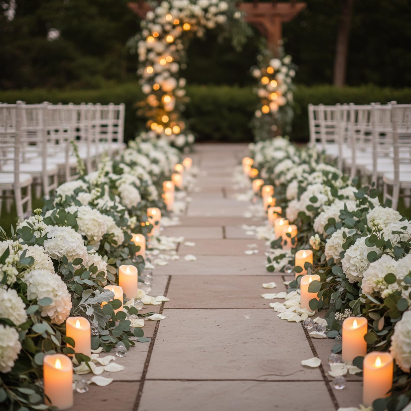 Flameless Candles 3"D X 6"H Set of 2 Outdoor Indoor Pillars Battery Operated Flickering Candles Include 8-Key Remote Timer Function, Fake Plastic Pillar Candles for Aniversary, Christmas Decor