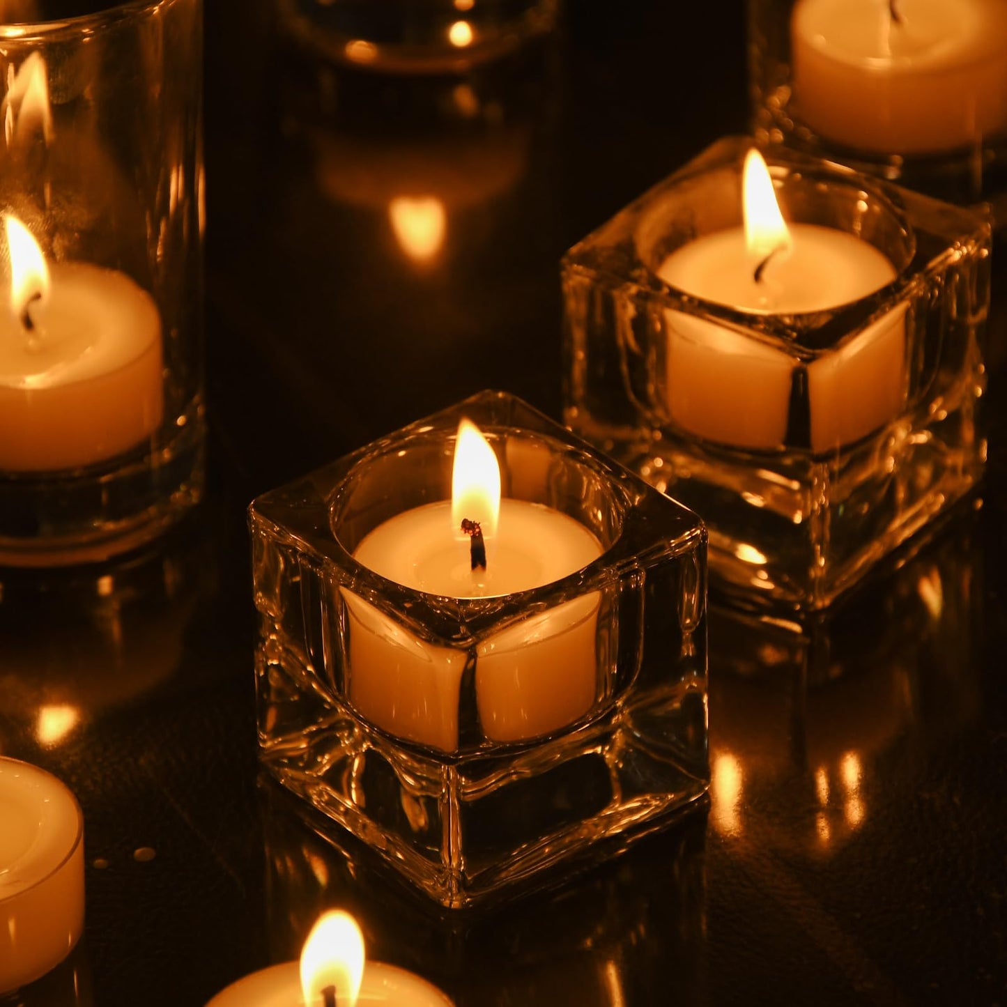 36 Count Pure Beeswax tealight Candles Bulk -Small Beeswax Candle Natural Scent Organic Smokeless Candle - Off White