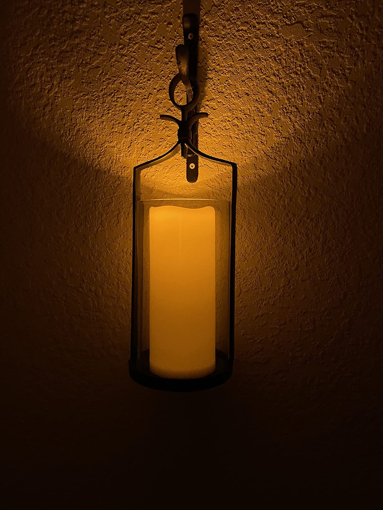4 x 10 Inch Led Flameless Candles Outdoor Waterproof Battery Operated Candle with Timer Large Flicking Pillar Candle for Indoor Outdoor Lanterns Electric Candle for Wedding Decoration,Cream White