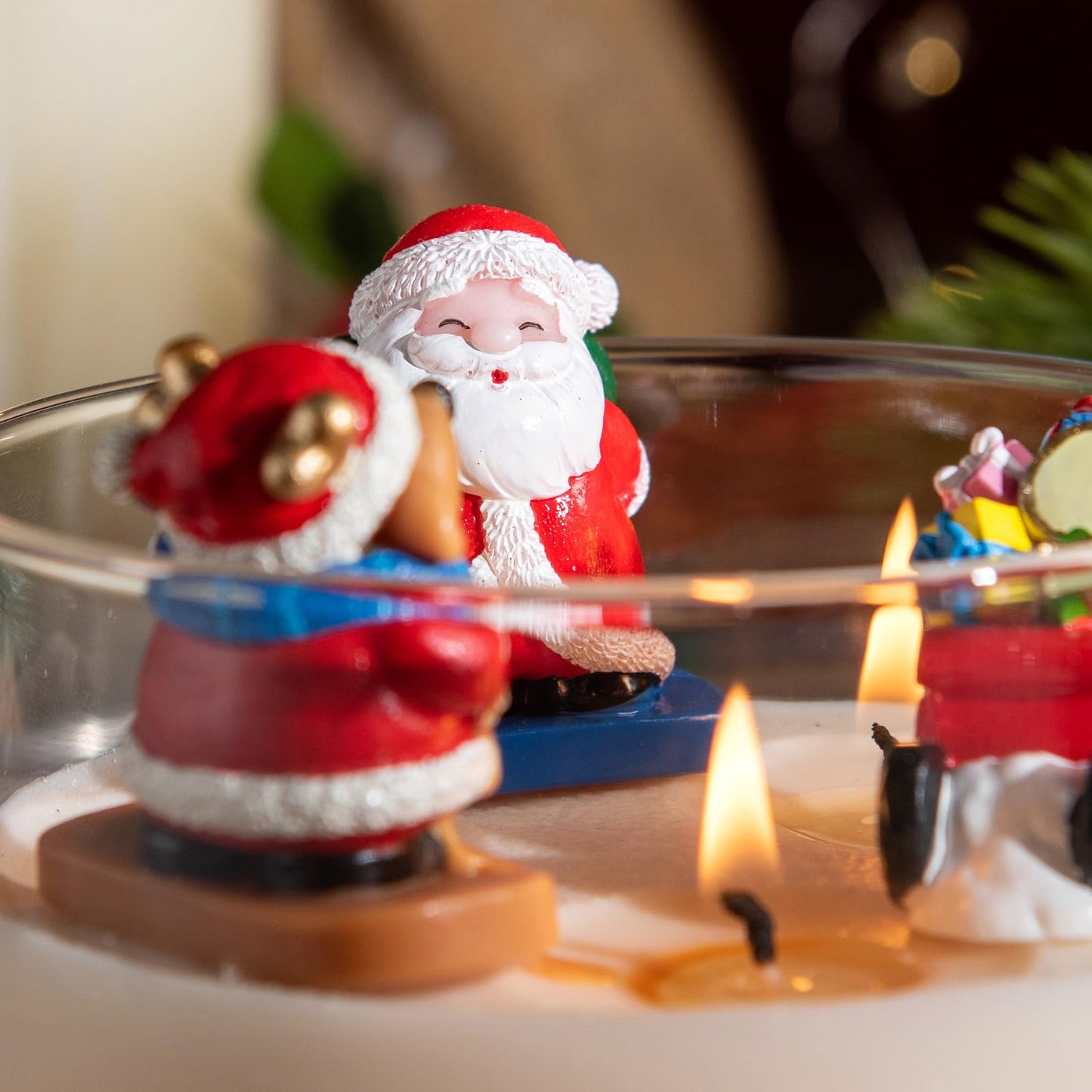 Christmas Vegetable Wax Candle Bowl
