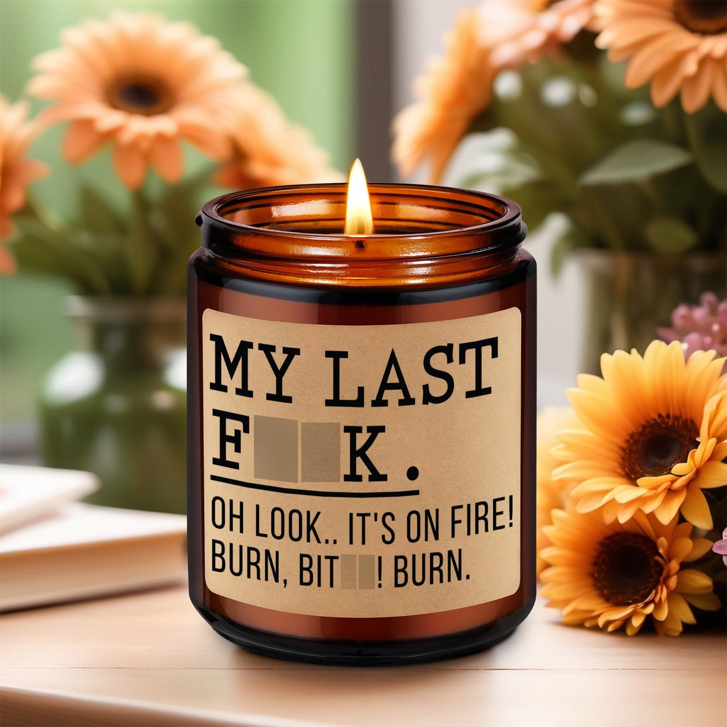 Fairy's Gift Candles, Cool Presents, Funny Relaxation Gifts for Women Men Mom Coworker Friend Boss - Cool Birthday Fun Presents for Her - Mothers Day, Sarcastic Office Relaxing Gifts for Women Nerd