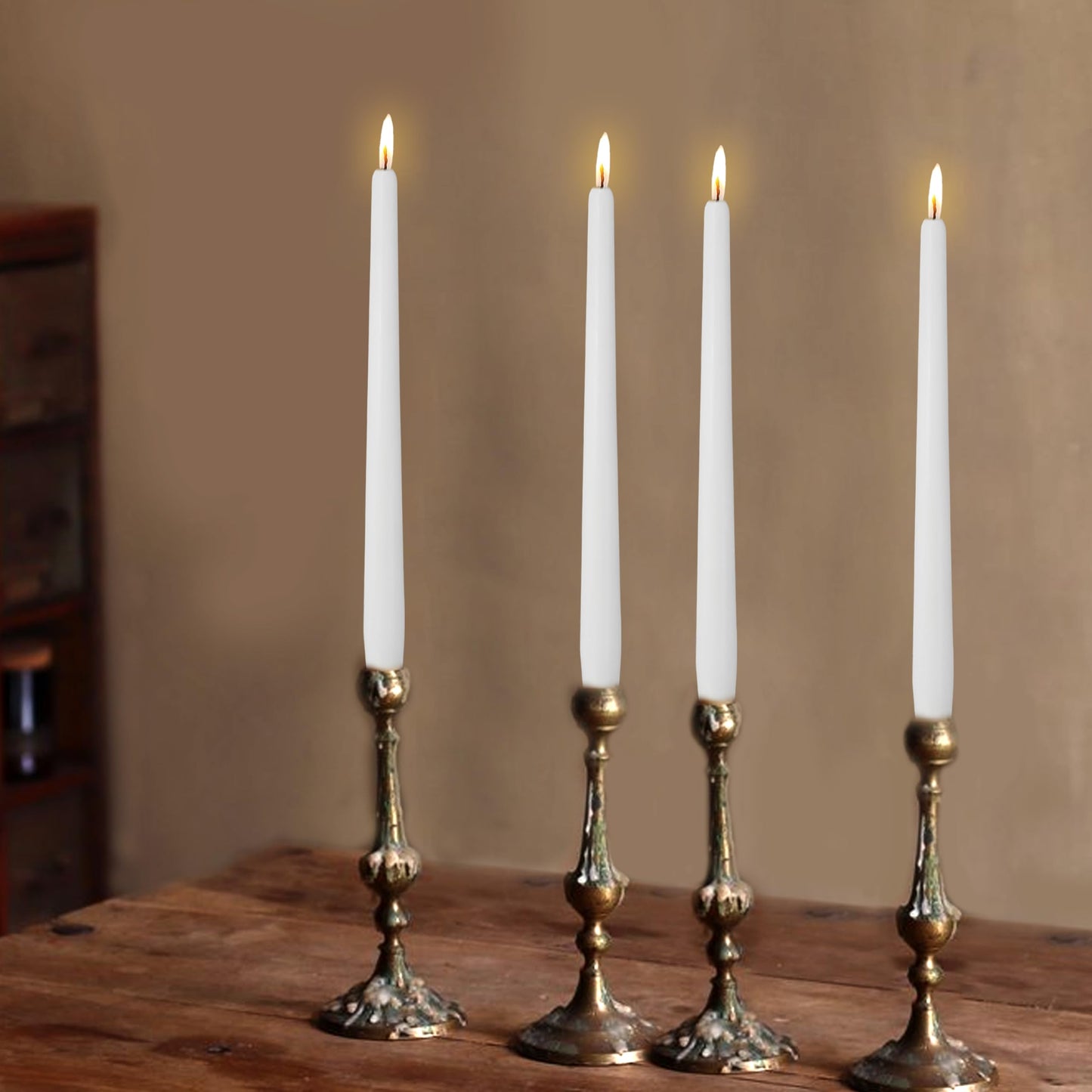 Spiral Taper Candle Twisted Candlesticks Pastel Candle Sticks Long Tapered Candles Unscented Twirl Candle Tall Smokeless Candle for Home Décor Weddings