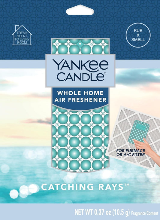 Yankee Candle Whole Home Air Freshener, Long Lasting Odor Eliminating Fragrance for Home, Continuous Room Freshener, Catching Rays (Pack of 1)