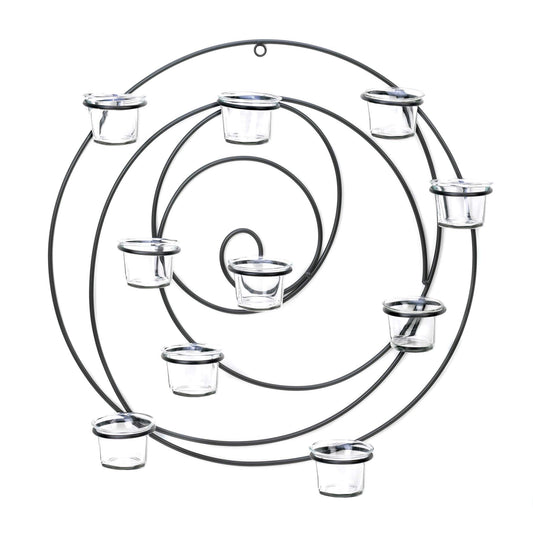 Hypnotic Candle Wall Sconce 17.25" Tall