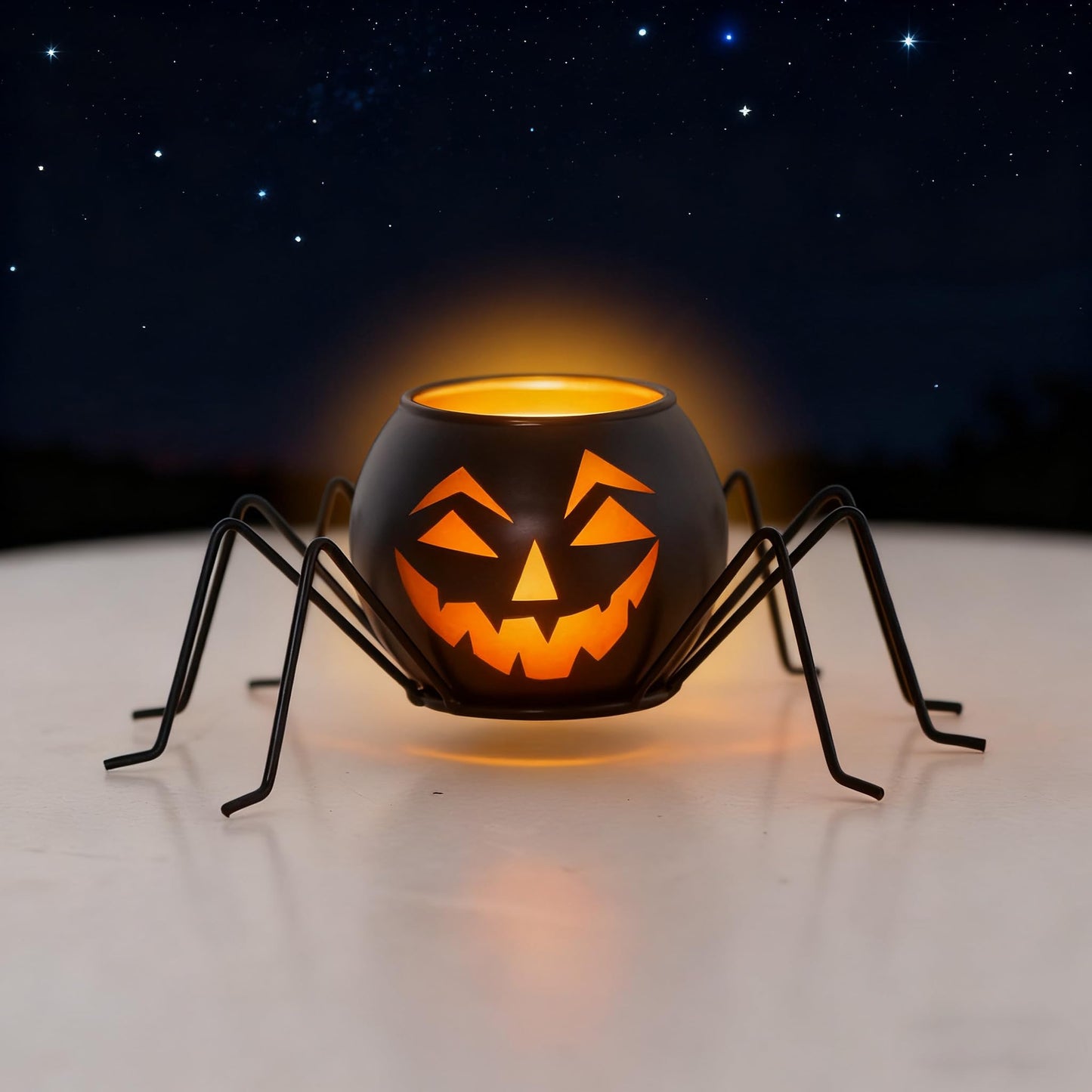 Candle Holders Bulk for Holiday Decor Indoor Outdoor Decorations for Halloween Party Table Kitchen Fireplace Bookshelf Desk Table Seasonal Display