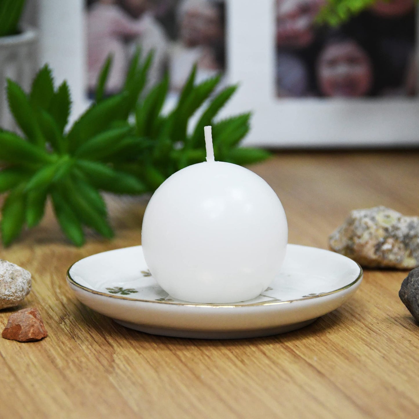 Zest Candle 12-Piece Ball Candles, 2-Inch, White Citronella